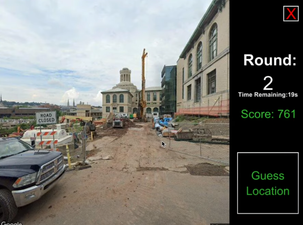 Campus Geography Guesser Game